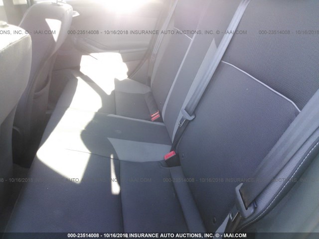 1FAHP3F26CL250781 - 2012 FORD FOCUS SE GRAY photo 8