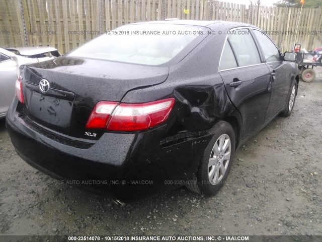 4T1BK46K29U073830 - 2009 TOYOTA CAMRY SE/LE/XLE 黑色 照片 4