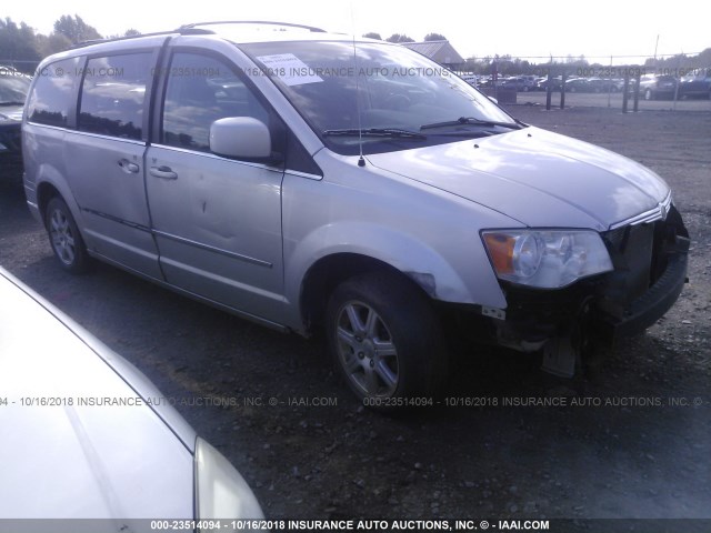 2A4RR5D12AR213868 - 2010 CHRYSLER TOWN & COUNTRY TOURING SILVER photo 1