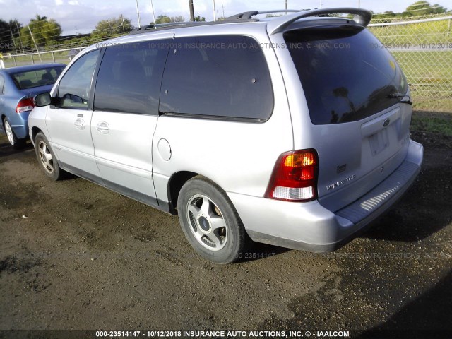 2FMZA57411BA45406 - 2001 FORD WINDSTAR SE SPORT SILVER photo 3