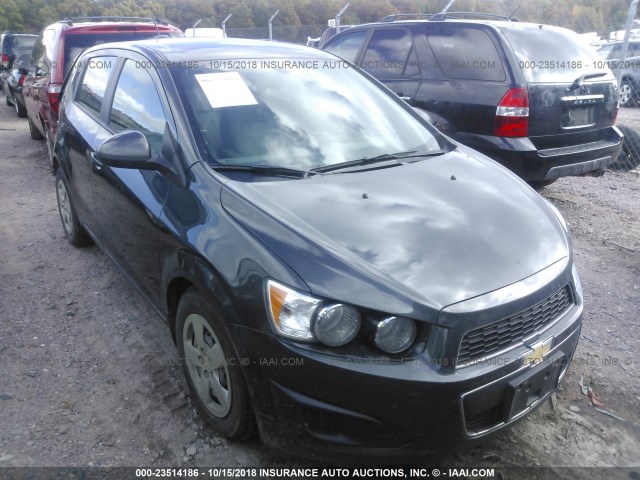 1G1JA6SG5G4114697 - 2016 CHEVROLET SONIC LS 灰色 照片 1