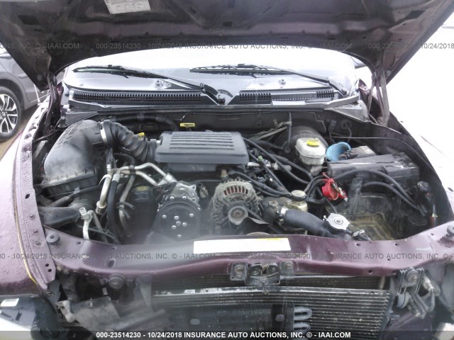 1D4HS58N13F586173 - 2003 DODGE DURANGO SLT PLUS BURGUNDY photo 10