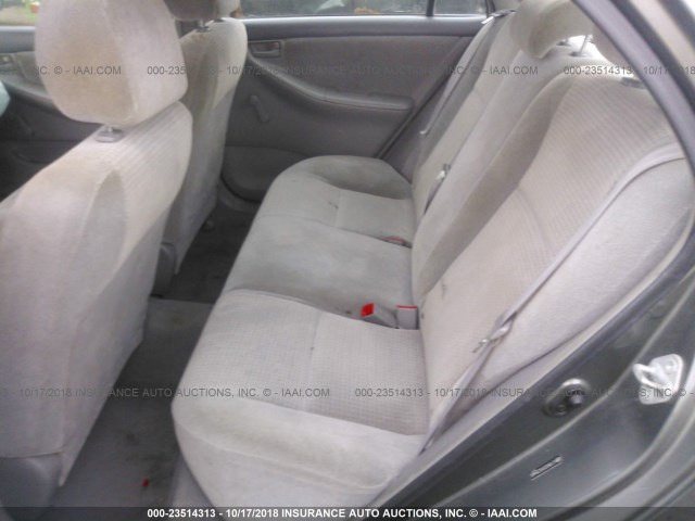 2T1BR32EX5C394466 - 2005 TOYOTA COROLLA CE/LE/S GRAY photo 8