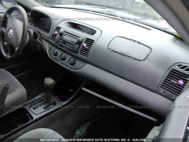 4T1BE32K63U712628 - 2003 TOYOTA CAMRY LE/XLE/SE GRAY photo 5