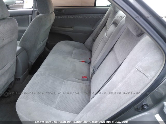 4T1BE32K63U712628 - 2003 TOYOTA CAMRY LE/XLE/SE GRAY photo 8