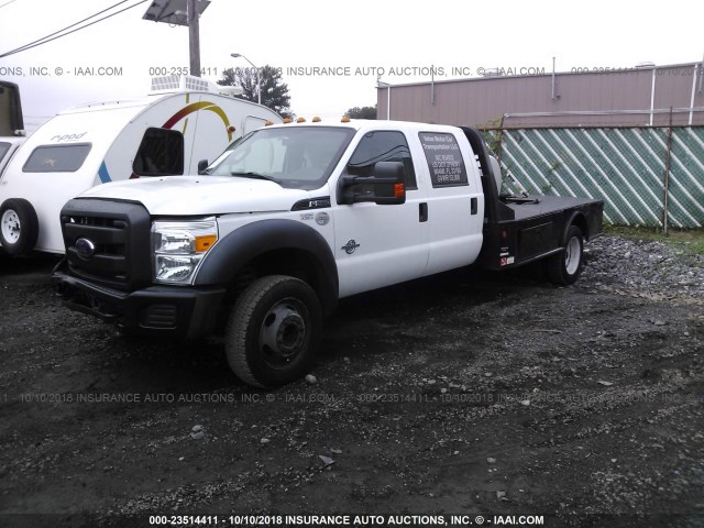 1FD0W5GT6GEC16004 - 2016 FORD F550 SUPER DUTY WHITE photo 2