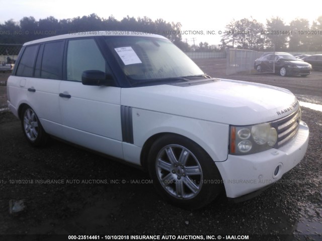 SALME15418A266615 - 2008 LAND ROVER RANGE ROVER HSE WHITE photo 1