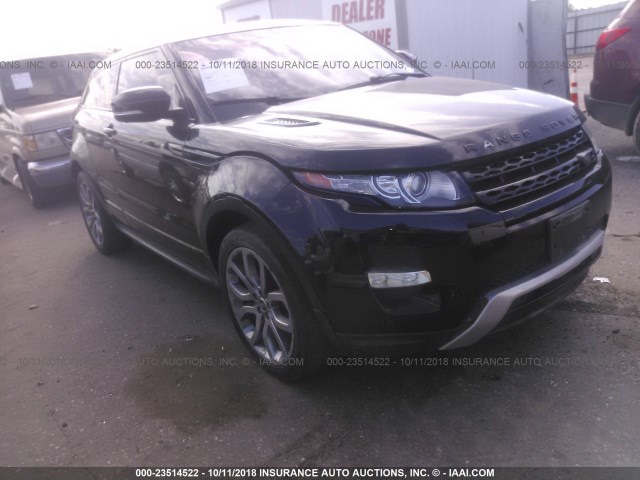 SALVT1BG0DH710285 - 2013 LAND ROVER RANGE ROVER EVOQUE DYNAMIC PREMIUM BLACK photo 1