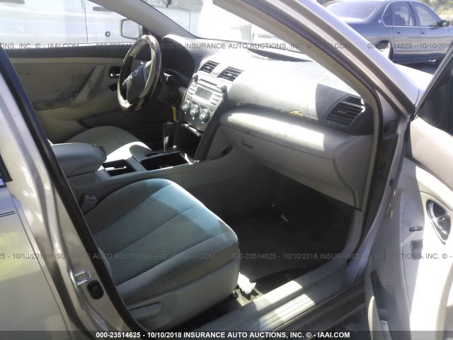 4T1BE46K47U565053 - 2007 TOYOTA CAMRY NEW GENERAT CE/LE/XLE/SE GOLD photo 5