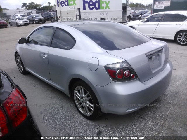 JTKDE3B76A0321453 - 2010 TOYOTA SCION TC 银色 照片 3