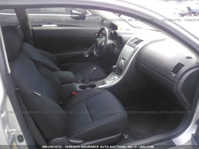 JTKDE3B76A0321453 - 2010 TOYOTA SCION TC 银色 照片 5