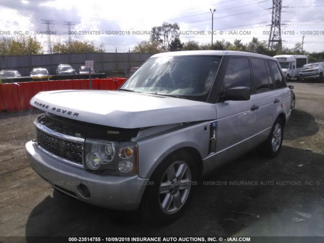 SALME11445A195010 - 2005 LAND ROVER RANGE ROVER HSE SILVER photo 2