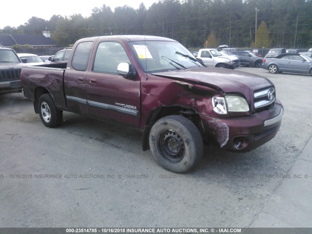 5TBRU34156S478137 - 2006 TOYOTA TUNDRA ACCESS CAB SR5 MAROON photo 6