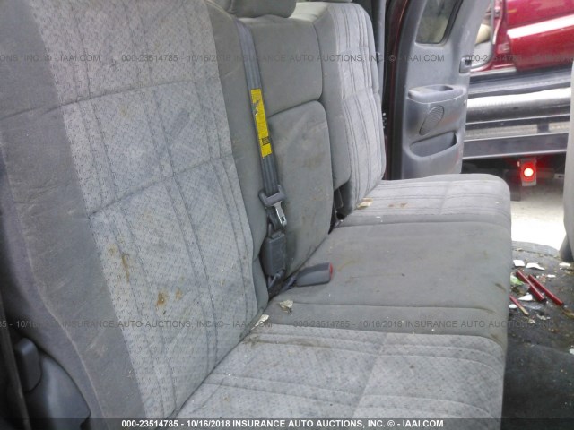 5TBRU34156S478137 - 2006 TOYOTA TUNDRA ACCESS CAB SR5 MAROON photo 8