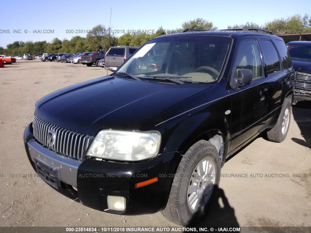 4M2CU81127KJ08815 - 2007 MERCURY MARINER LUXURY BLACK photo 2