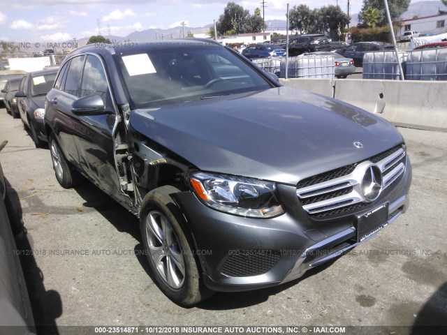 WDC0G4JB7HV006003 - 2017 MERCEDES-BENZ GLC 300 BLACK photo 1