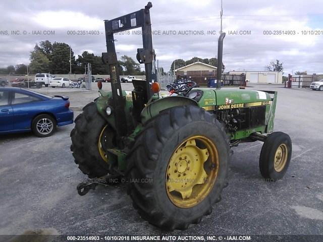 L02155A726551 - 1991 JOHN DEERE TRACTOR GREEN photo 4