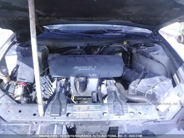 2G2WP522751162290 - 2005 PONTIAC GRAND PRIX 灰色 照片 10