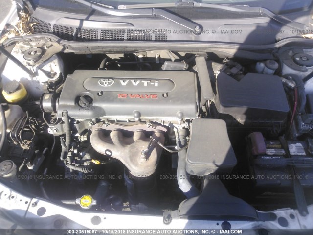 4T4BE46KX8R042983 - 2008 TOYOTA CAMRY CE/LE/XLE/SE WHITE photo 10