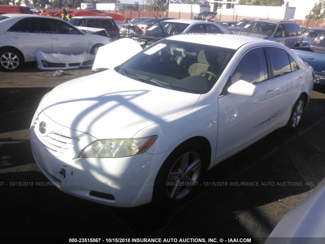 4T4BE46KX8R042983 - 2008 TOYOTA CAMRY CE/LE/XLE/SE WHITE photo 2