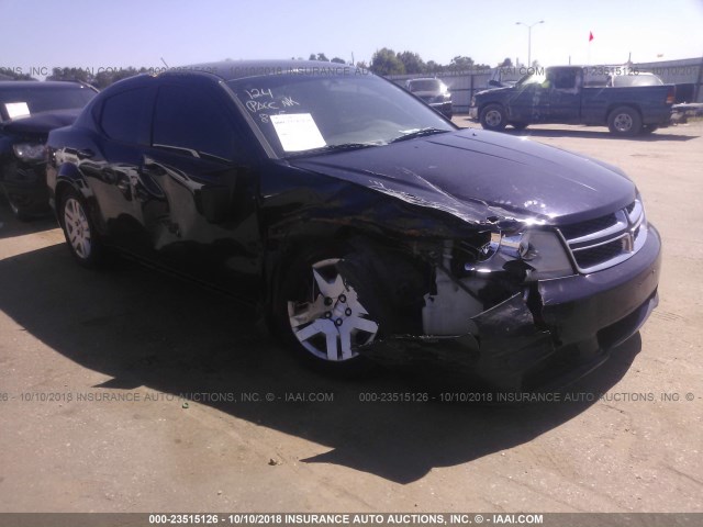 1B3BD4FB5BN542067 - 2011 DODGE AVENGER EXPRESS 蓝色 照片 1