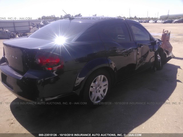 1B3BD4FB5BN542067 - 2011 DODGE AVENGER EXPRESS 蓝色 照片 4