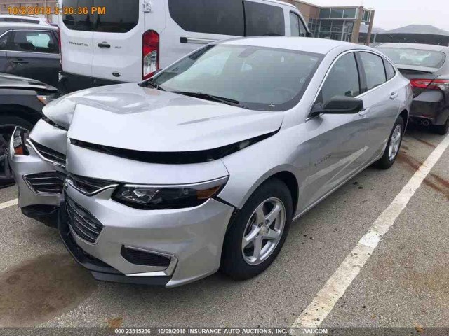1G1ZB5ST6JF197706 - 2018 CHEVROLET MALIBU LS Gümüş foto 11