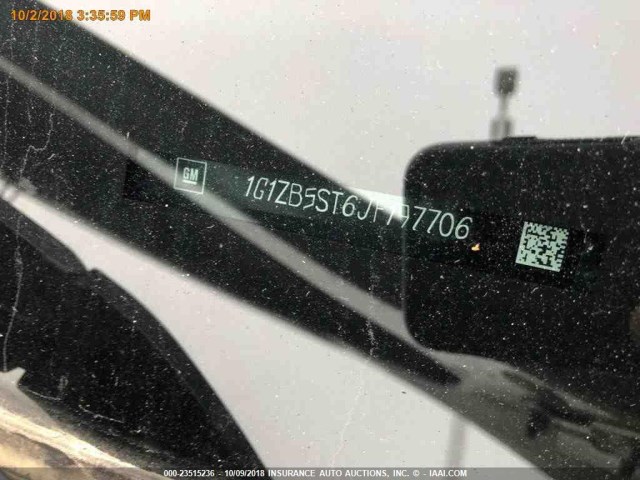 1G1ZB5ST6JF197706 - 2018 CHEVROLET MALIBU LS Gümüş foto 12