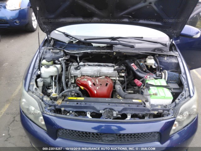 JTKDE167190280093 - 2009 TOYOTA SCION TC 蓝色 照片 10