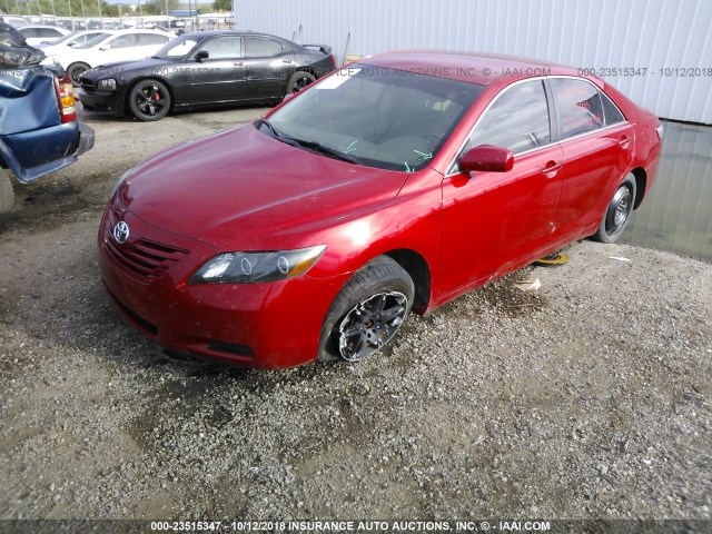 4T1BE46K87U153718 - 2007 TOYOTA CAMRY NEW GENERAT CE/LE/XLE/SE RED photo 6