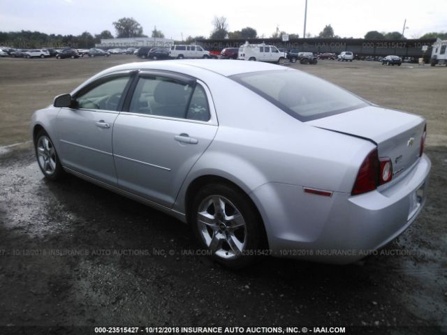 1G1ZC5E09A4125425 - 2010 CHEVROLET MALIBU 1LT SILVER photo 3