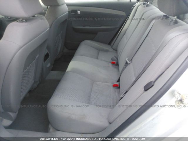 1G1ZC5E09A4125425 - 2010 CHEVROLET MALIBU 1LT SILVER photo 8