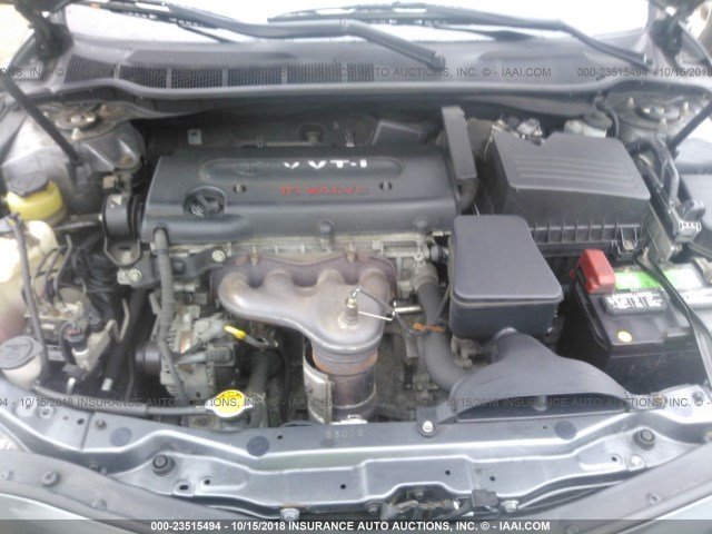 4T1BE46K89U815025 - 2009 TOYOTA CAMRY SE/LE/XLE ნაცრისფერი ფოტო 10