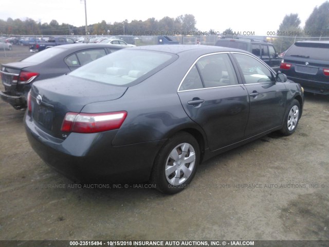 4T1BE46K89U815025 - 2009 TOYOTA CAMRY SE/LE/XLE ნაცრისფერი ფოტო 4