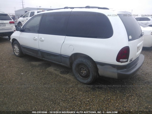 1B4GP54L6VB205617 - 1997 DODGE GRAND CARAVAN LE/ES WHITE photo 3