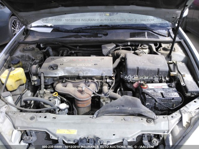 JTDBE32K430243065 - 2003 TOYOTA CAMRY LE/XLE SILVER photo 10