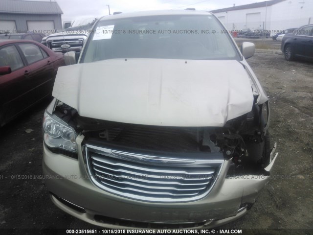 2C4RC1BG9ER363845 - 2014 CHRYSLER TOWN & COUNTRY TOURING TAN photo 6