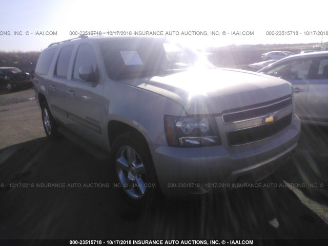 1GNSCHE01BR202665 - 2011 CHEVROLET SUBURBAN C1500  LS SILVER photo 1