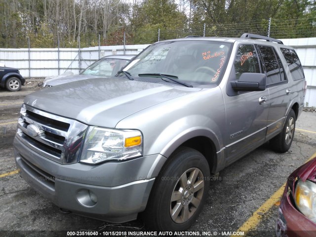 1FMFU16508LA04059 - 2008 FORD EXPEDITION XLT BROWN photo 2