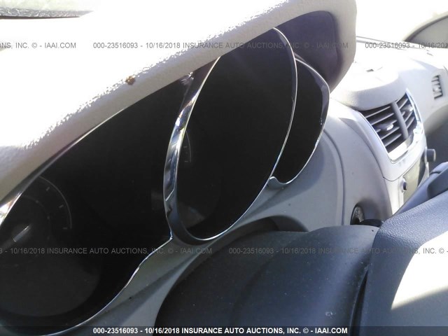 1G1ZC5EB4A4136236 - 2010 CHEVROLET MALIBU 1LT WHITE photo 7