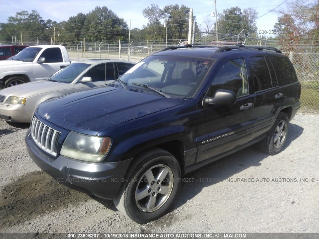 1J4GX48S14C301124 - 2004 JEEP GRAND CHEROKEE LAREDO/COLUMBIA/FREEDOM 蓝色 照片 2