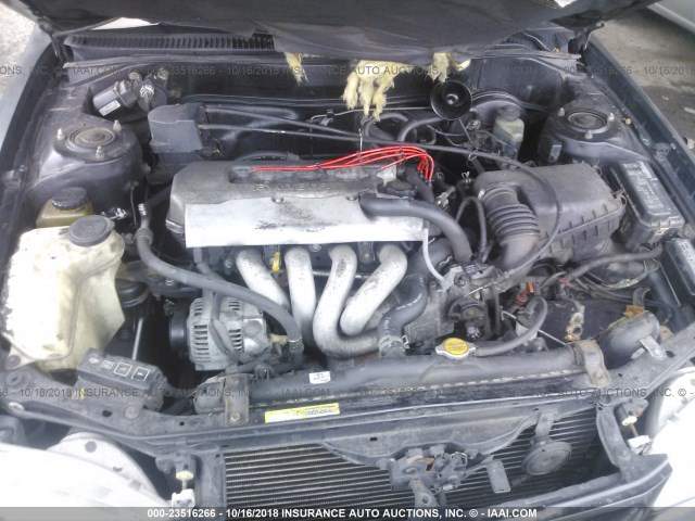 1NXBR12E7WZ067298 - 1998 TOYOTA COROLLA VE/CE/LE BLACK photo 10