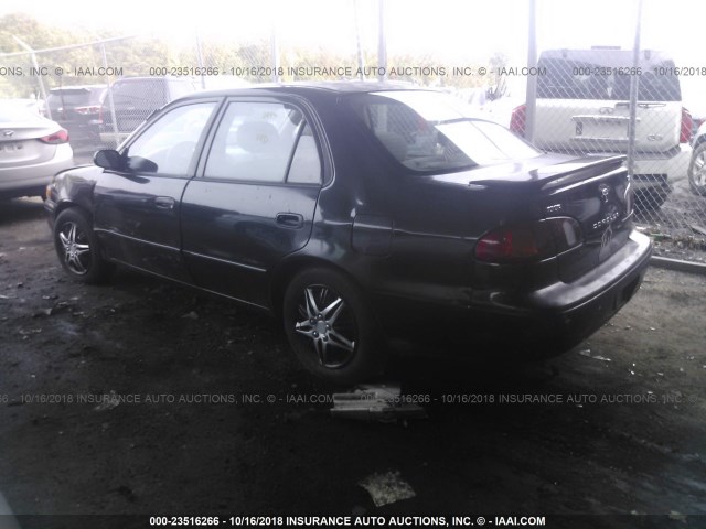 1NXBR12E7WZ067298 - 1998 TOYOTA COROLLA VE/CE/LE BLACK photo 3