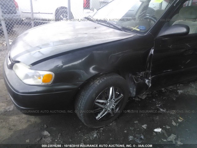 1NXBR12E7WZ067298 - 1998 TOYOTA COROLLA VE/CE/LE BLACK photo 6