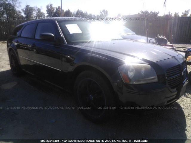 2D4FV47T77H776427 - 2007 DODGE MAGNUM SE BLACK photo 1