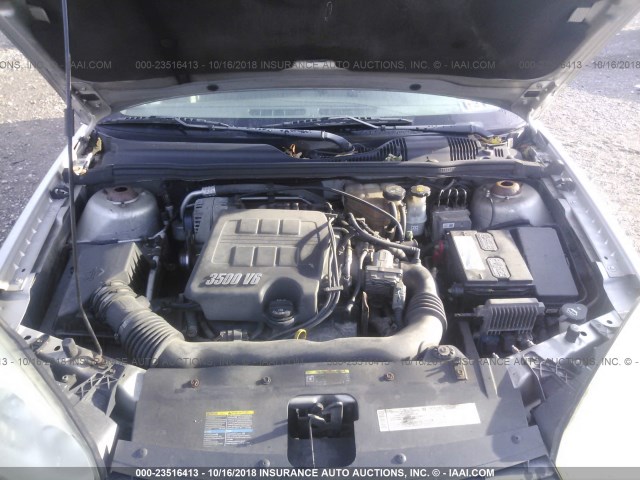 1G1ZT528X5F273037 - 2005 CHEVROLET MALIBU LS SILVER photo 10