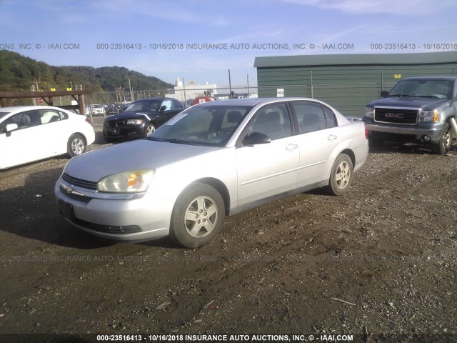1G1ZT528X5F273037 - 2005 CHEVROLET MALIBU LS SILVER photo 2
