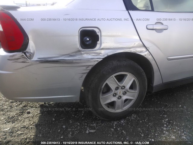 1G1ZT528X5F273037 - 2005 CHEVROLET MALIBU LS SILVER photo 6