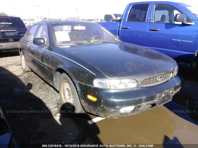 JNKAY21D3RM109597 - 1994 INFINITI J30 GREEN photo 1