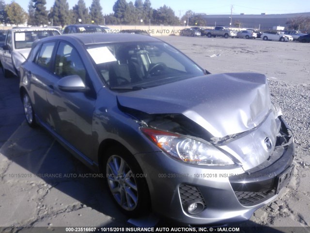 JM1BL1L69C1509878 - 2012 MAZDA 3 S SILVER photo 1